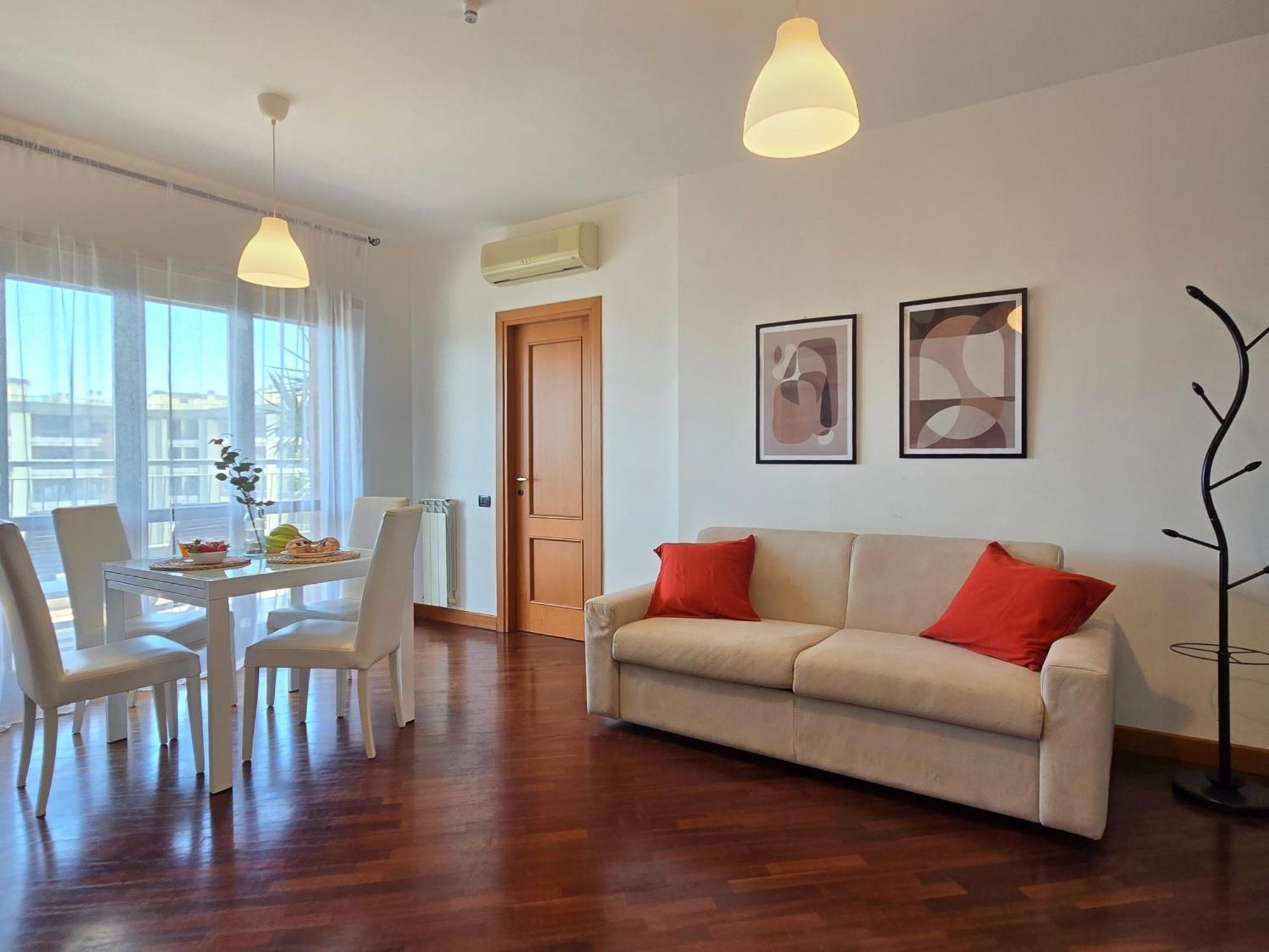 Golden Hour Apartment - Panoramic Terrace Fiumicino Exteriér fotografie