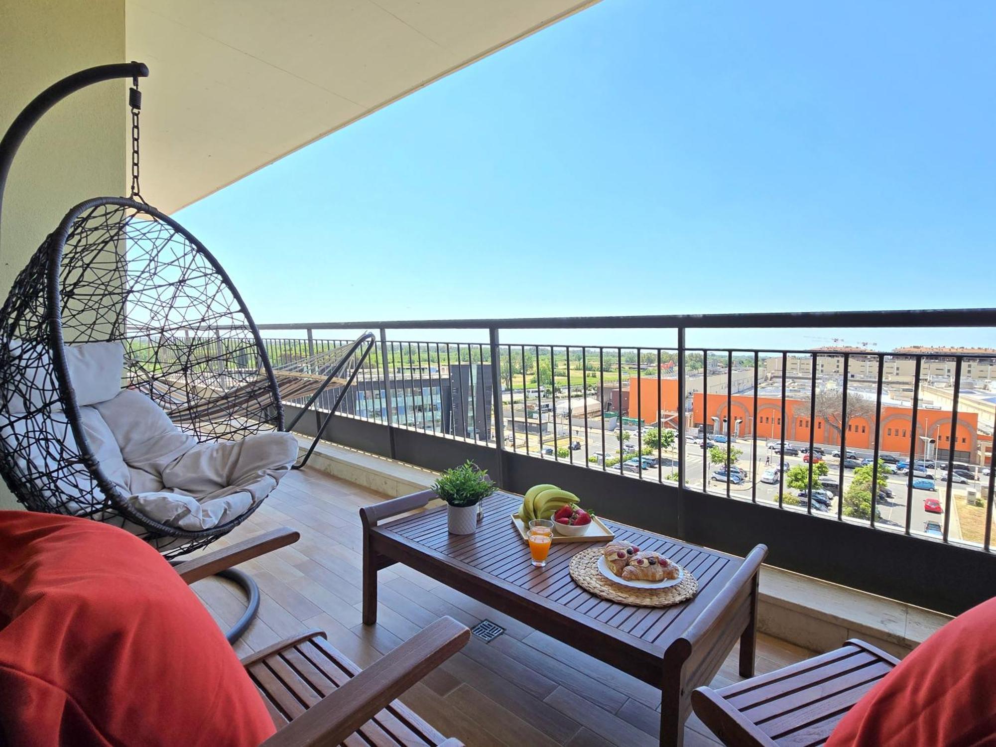Golden Hour Apartment - Panoramic Terrace Fiumicino Exteriér fotografie